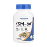 Nutricost, KSM-66, Ashwagandha Root Extract, 600 mg, 30 Capsules