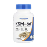 Nutricost, KSM-66, Ashwagandha Root Extract, 600 mg, 30 Capsules
