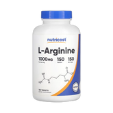 Nutricost, L-Arginine, 1,000 mg, 150 Tablets