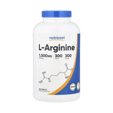 Nutricost, L-Arginine, 1,000 mg, 300 Tablets