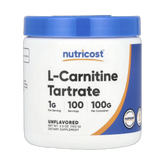 Nutricost, L-Carnitine Tartrate, Unflavored, 3.5 oz, 100 g