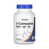Nutricost, L-Carnosine, 500 mg, 120 Capsules