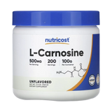 Nutricost, L-Carnosine, Unflavored, 3.5 oz, 100 g