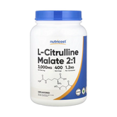 Nutricost, L-Citrulline Malate 2:1, Unflavored, 43.7 oz, 1.2 kg