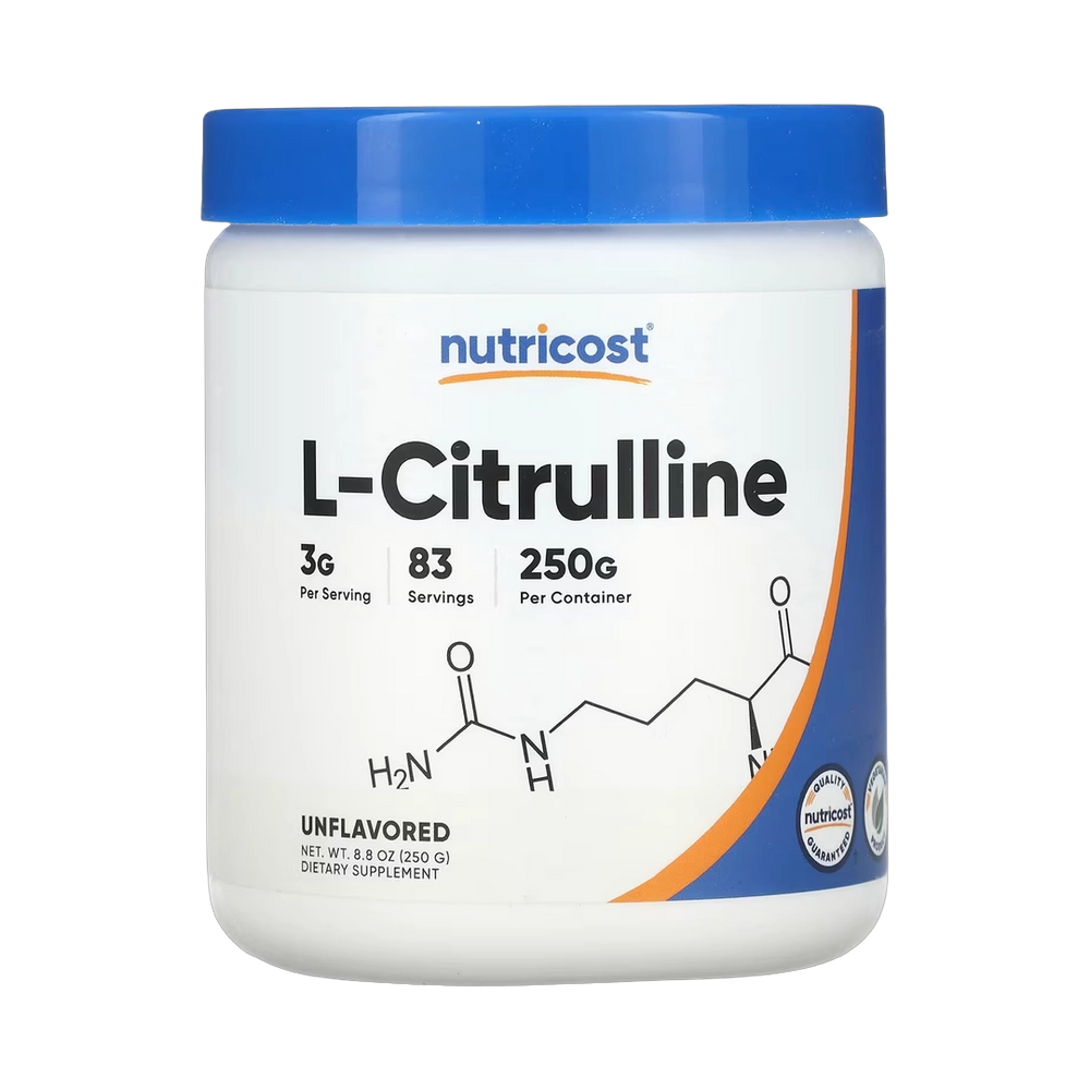 Nutricost, L-Citrulline, Unflavored, 8.8 oz, 250 g
