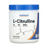 Nutricost, L-Citrulline, Unflavored, 8.8 oz, 250 g