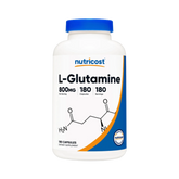 Nutricost L-Glutamine 800mg, 180 Capsules