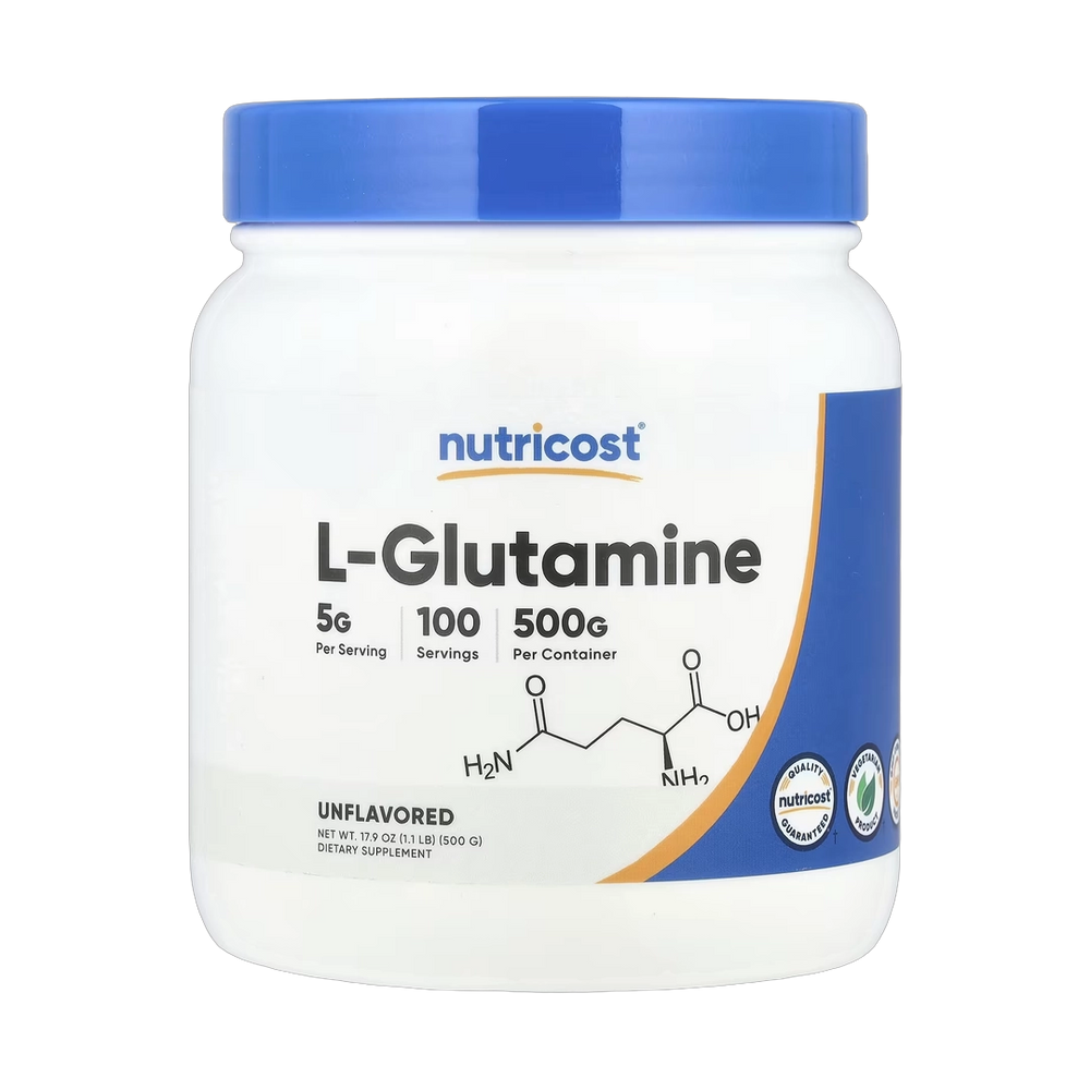 Nutricost, L-Glutamine, Unflavored, 17.9 oz, 500 g