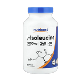 Nutricost, L-Isoleucine, 240 Capsules
