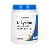 Nutricost, L-Lysine, Unflavored, 35.7 oz, 1 kg