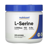 Nutricost, L-Serine Powder, Unflavored, 8 oz, 227 g