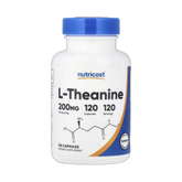 Nutricost, L-Theanine, 200 mg, 120 Capsules