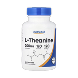 Nutricost, L-Theanine, 200 mg, 120 Capsules
