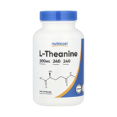 Nutricost, L-Theanine, 200 mg, 240 Capsules