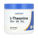 Nutricost, L-Theanine, Unflavored, 3.6 oz, 100 g