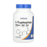 Nutricost, L-Tryptophan, 500 mg, 120 Capsules