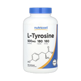 Nutricost, L-Tyrosine, 500 mg, 180 Capsules