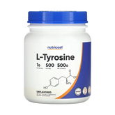 Nutricost, L-Tyrosine, Unflavored, 17.9 oz, 500 g