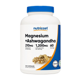 Nutricost, Magnesium + Ashwagandha, 1410m g, 240 Capsules