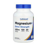Nutricost, Magnesium+, Extra-Strength, 120 Capsules