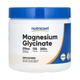 Nutricost, Magnesium Glycinate, Unflavored , 8.9 oz, 250 g