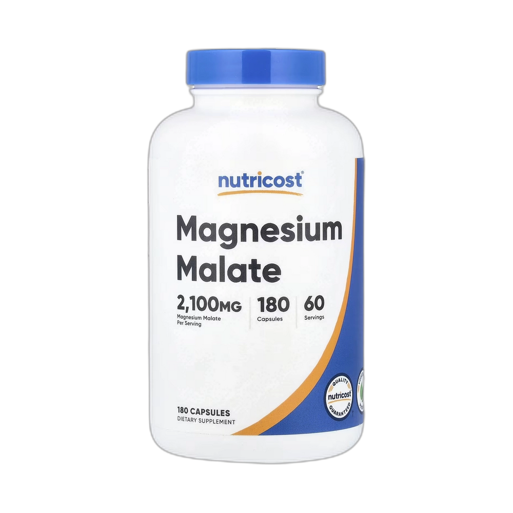 Nutricost, Magnesium Malate, 180 Capsules