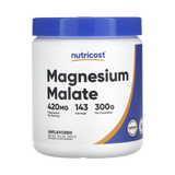 Nutricost, Magnesium Malate, Unflavored, 10.6 oz, 300 g