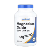 Nutricost, Magnesium Oxide , 750 mg , 240 Capsules