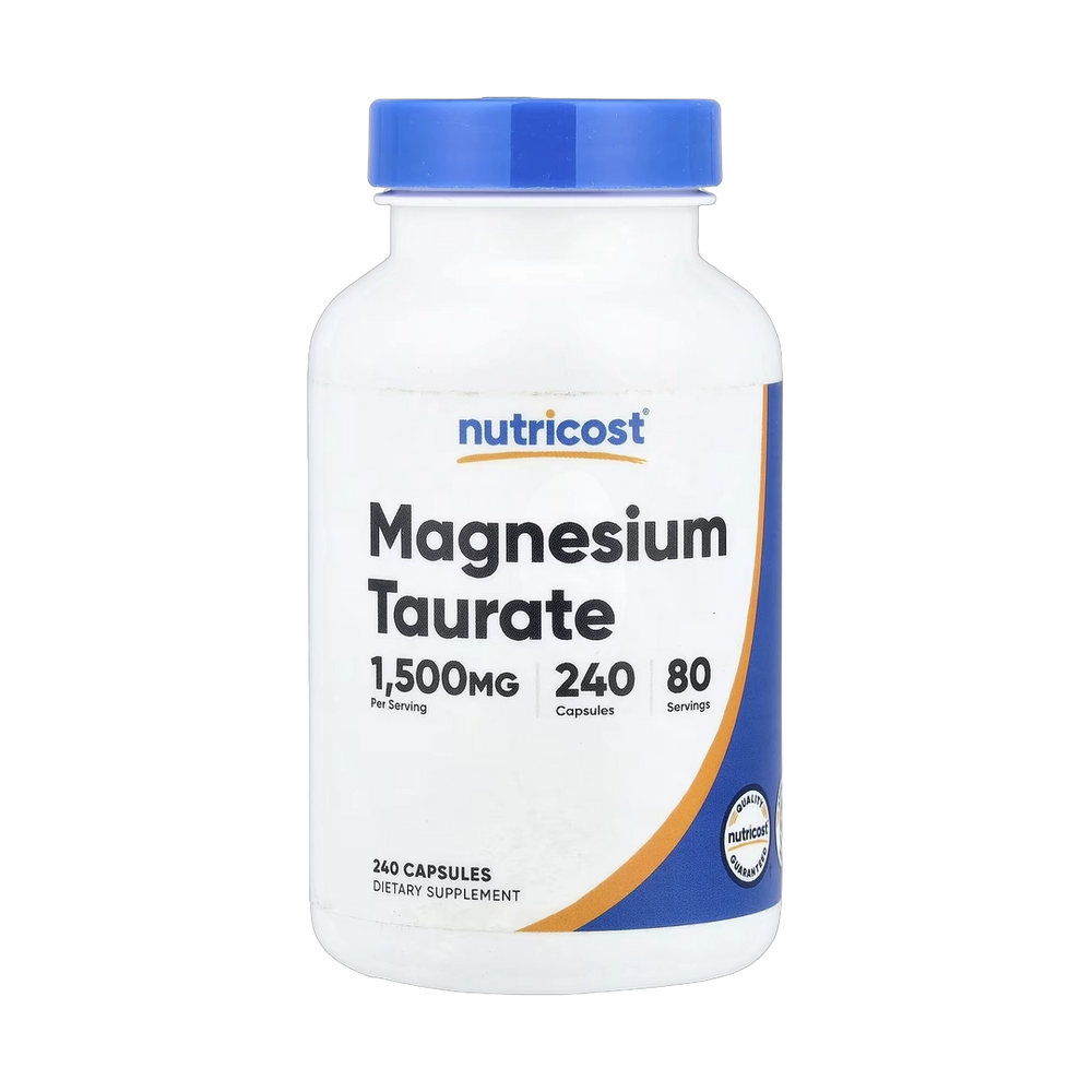 Nutricost, Magnesium Taurate, 240 Capsules