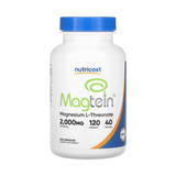 Nutricost, Magtein®, Magnesium L-Threonate, 120 Capsules