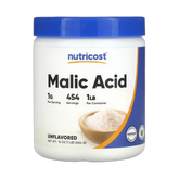 Nutricost, Malic Acid, Unflavored, 16 oz, 454 g
