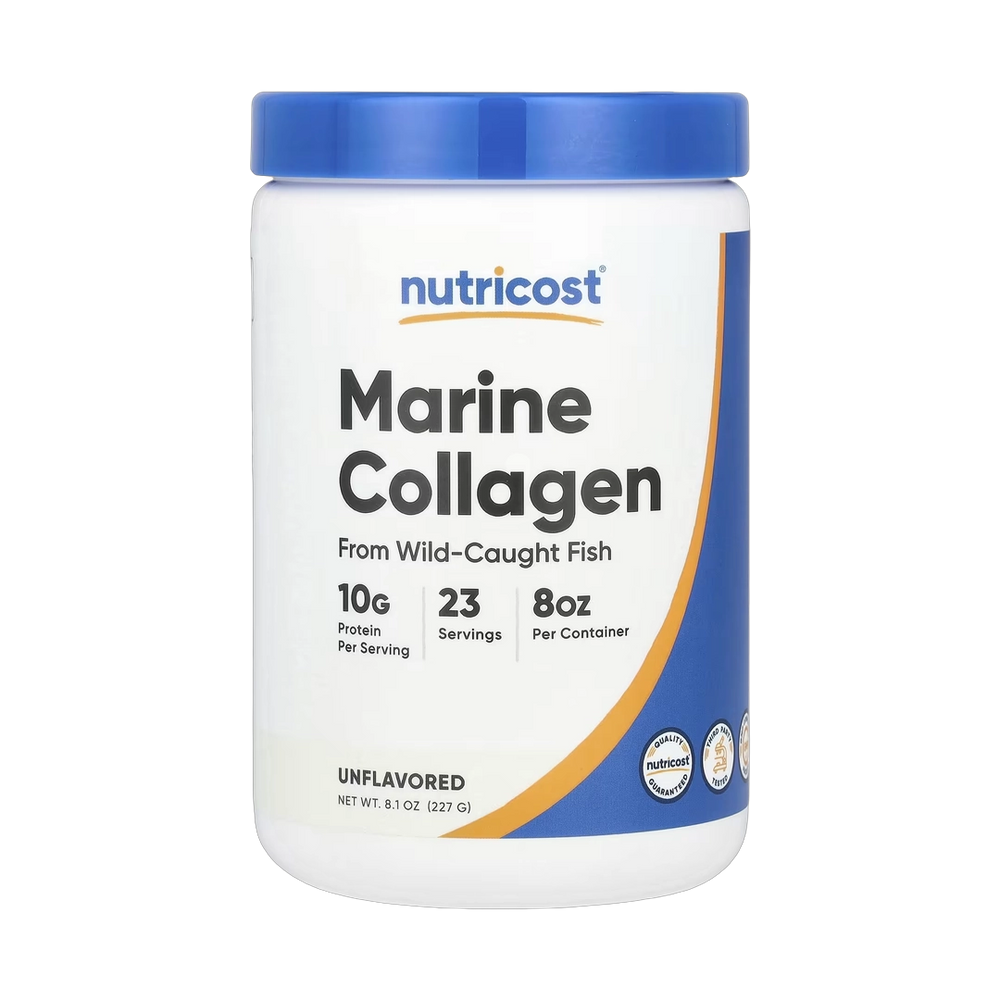 Nutricost, Marine Collagen From Wild-Caught Fish, Unflavored, 8.1 oz, 227 g