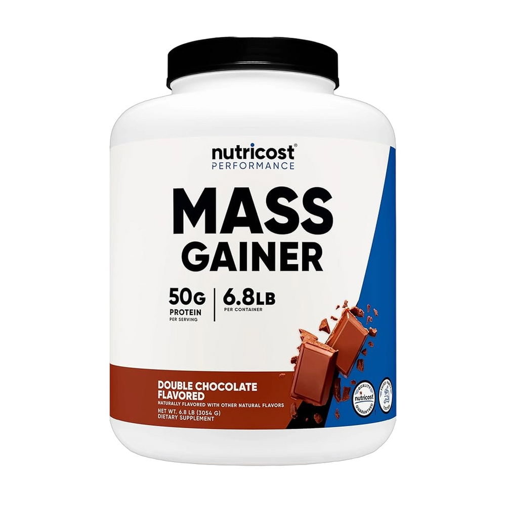 Nutricost, Mass Gainer, Double Chocolate Flavor, 6.7 lb