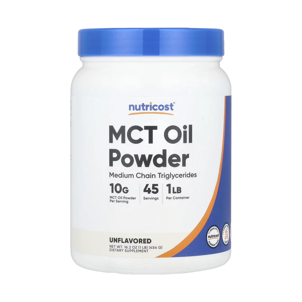 Nutricost, MCT Oil Powder, Unflavored, 16.2 oz, 454 g