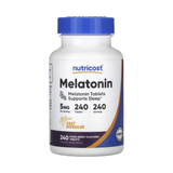 Nutricost, Melatonin, Mixed Berry, 5 mg, 240 Tablets