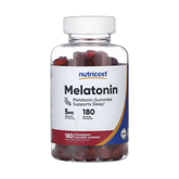 Nutricost, Melatonin, Strawberry, 5 mg, 180 Gummies