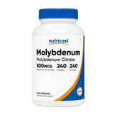 Nutricost, Molybdenum, 500 mg, 240 Capsules