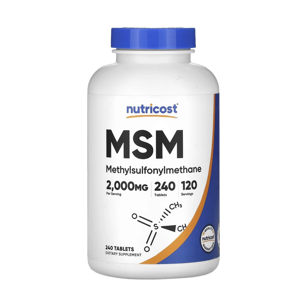 Nutricost, MSM, 240 Tablets