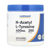 Nutricost, N-Acetyl L-Tyrosine, Unflavored, 3.6 oz, 100 g