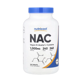 Nutricost, NAC, 1,000 mg, 240 Tablets