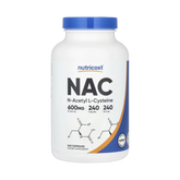 Nutricost, NAC, 600 mg, 240 Capsules