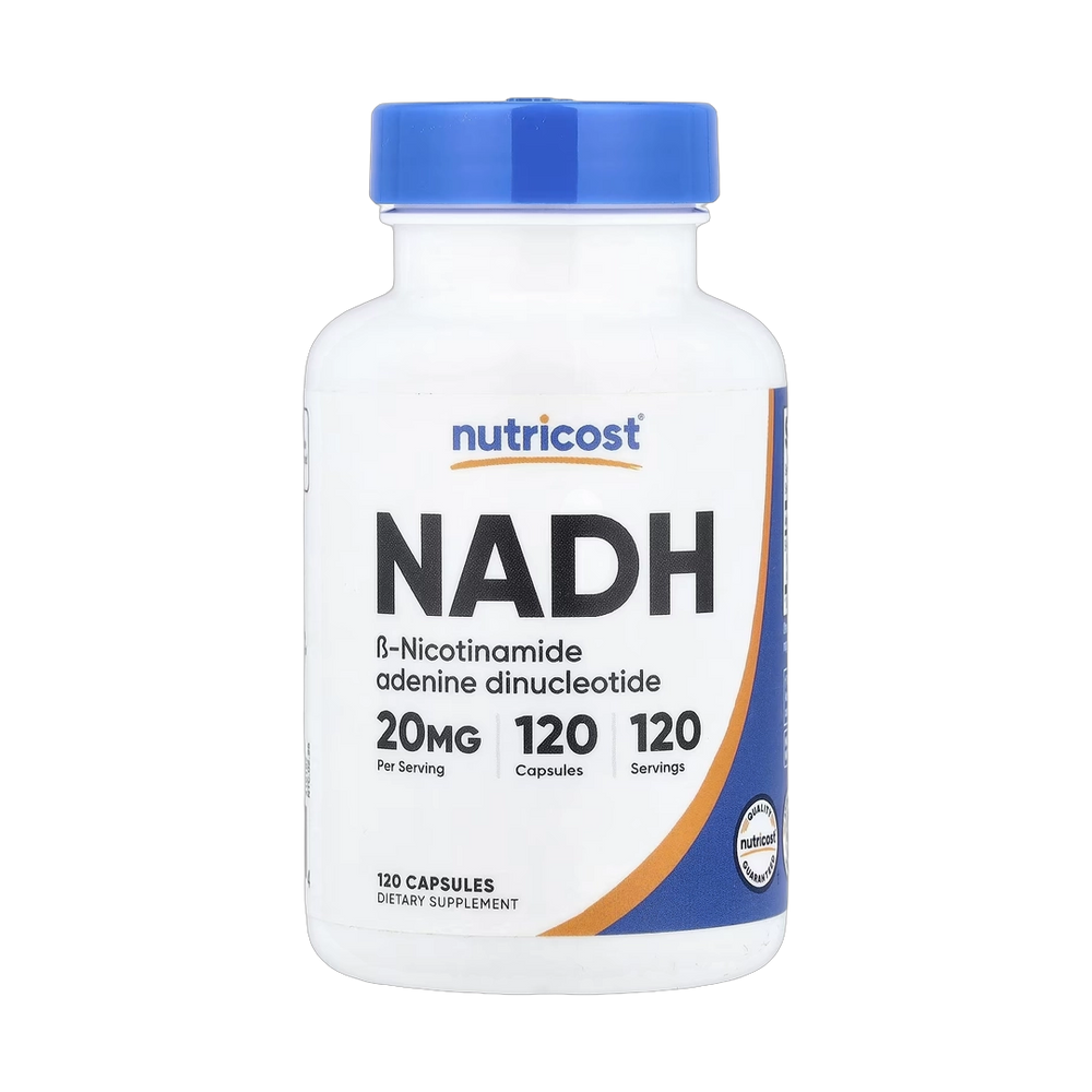 Nutricost, NADH, 20 mg, 120 Capsules