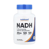 Nutricost, NADH, 20 mg, 120 Capsules