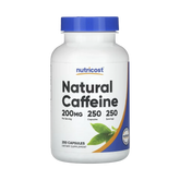 Nutricost, Natural Caffeine, 200 mg, 250 Capsules