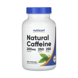 Nutricost, Natural Caffeine, 200 mg, 250 Capsules