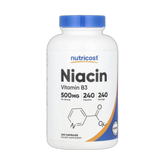 Nutricost, Niacin, 500 mg, 240 Capsules