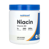 Nutricost, Niacin, Unflavored, 8.9 oz, 250 g