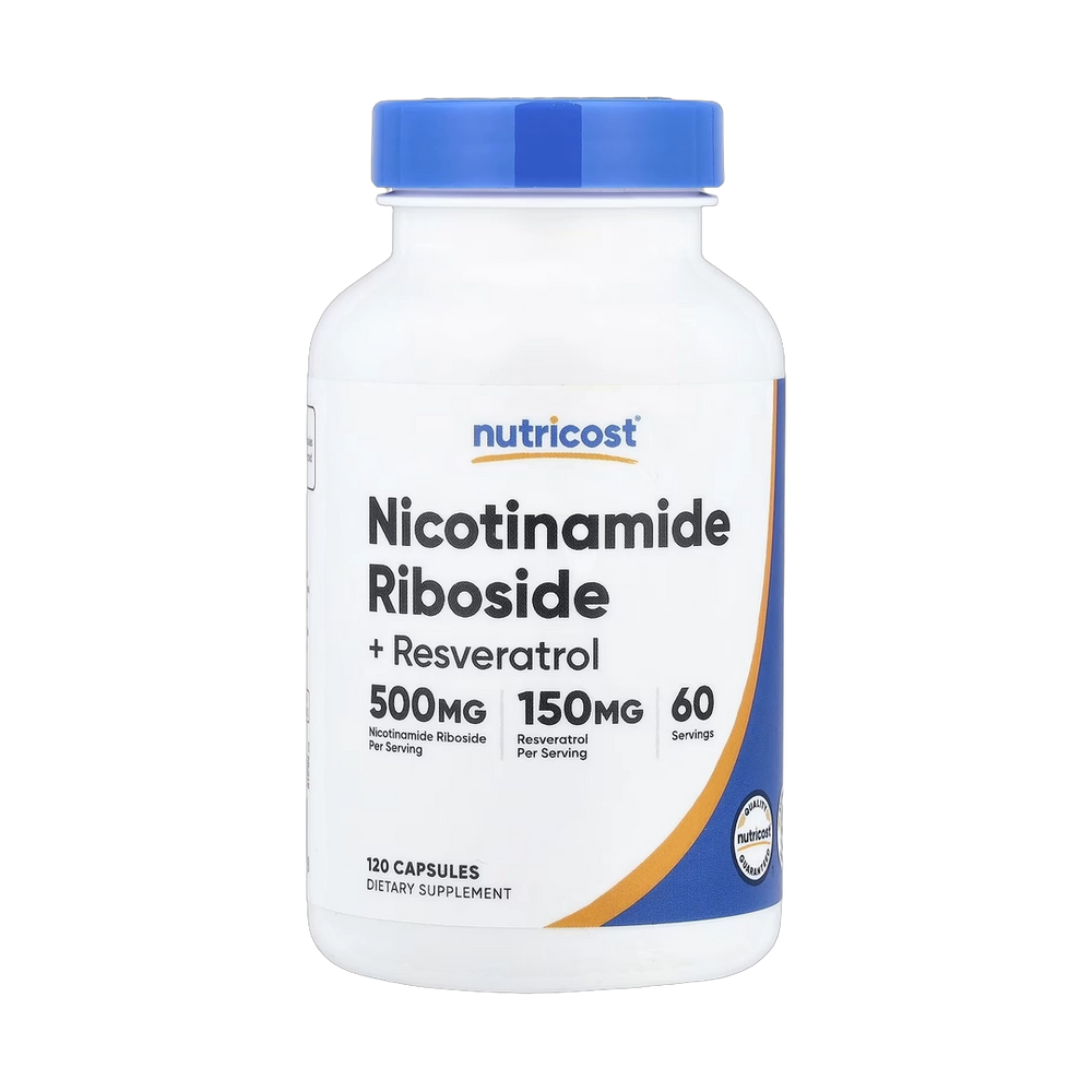 Nutricost, Nicotinamide Riboside + Resveratrol, 120 Capsules