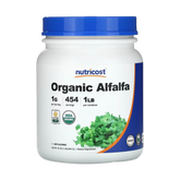 Nutricost, Organic Alfalfa Powder, Unflavored, 16 oz, 454 g