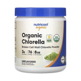 Nutricost, Organic Chlorella, Unflavored, 8 oz, 227 g